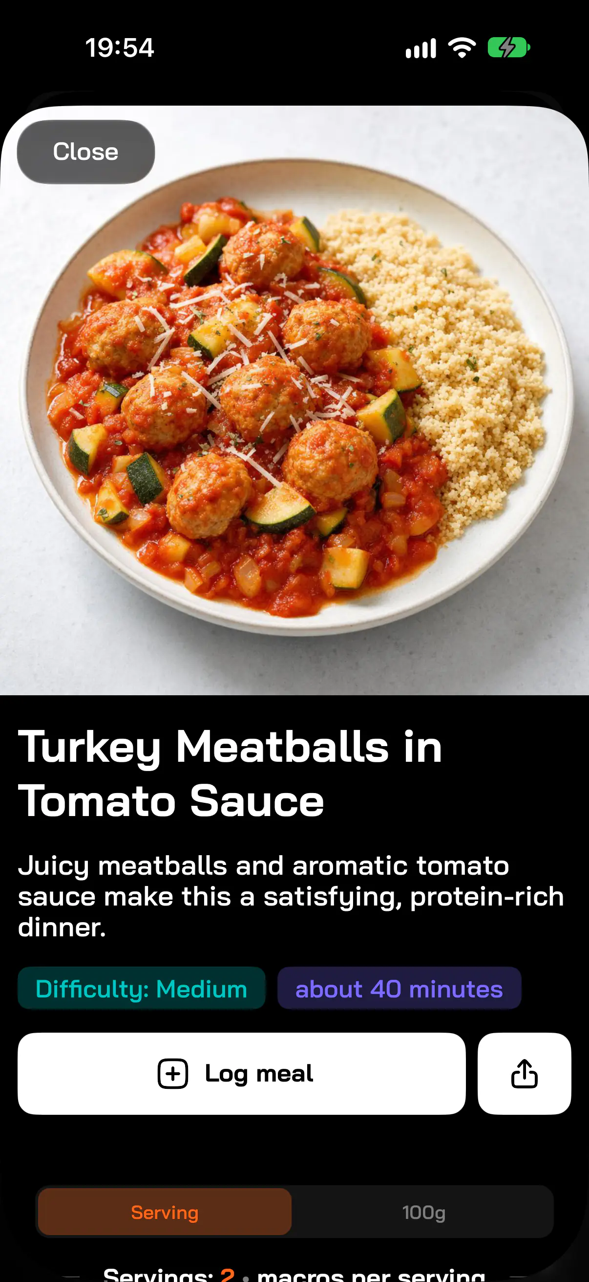Turkey meatballs in tomato sauce recipe